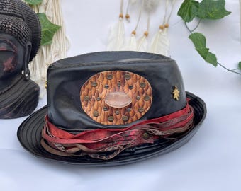 Festival Hat, Fedora Hat for Women, Sombrero With Sacred  display picture 3
