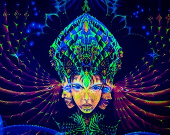 神秘的なアート、難解なタペストリー、スピリチュアルなゴブラン
