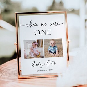 Editable Wedding Table Number Sign: Minimalist Printable (4x6 & 5x7) #MM2