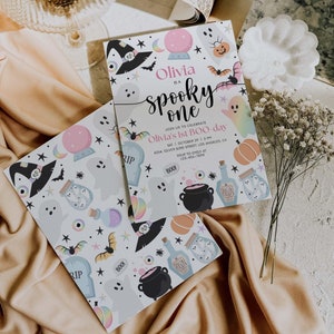 Spooky One Invitation