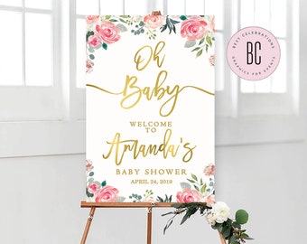 Baby Shower Sign Etsy