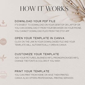 Funeral Welcome Sign Template, Editable Celebration of Life Poster, Printable Memorial Sign (Canva PDF) image 6