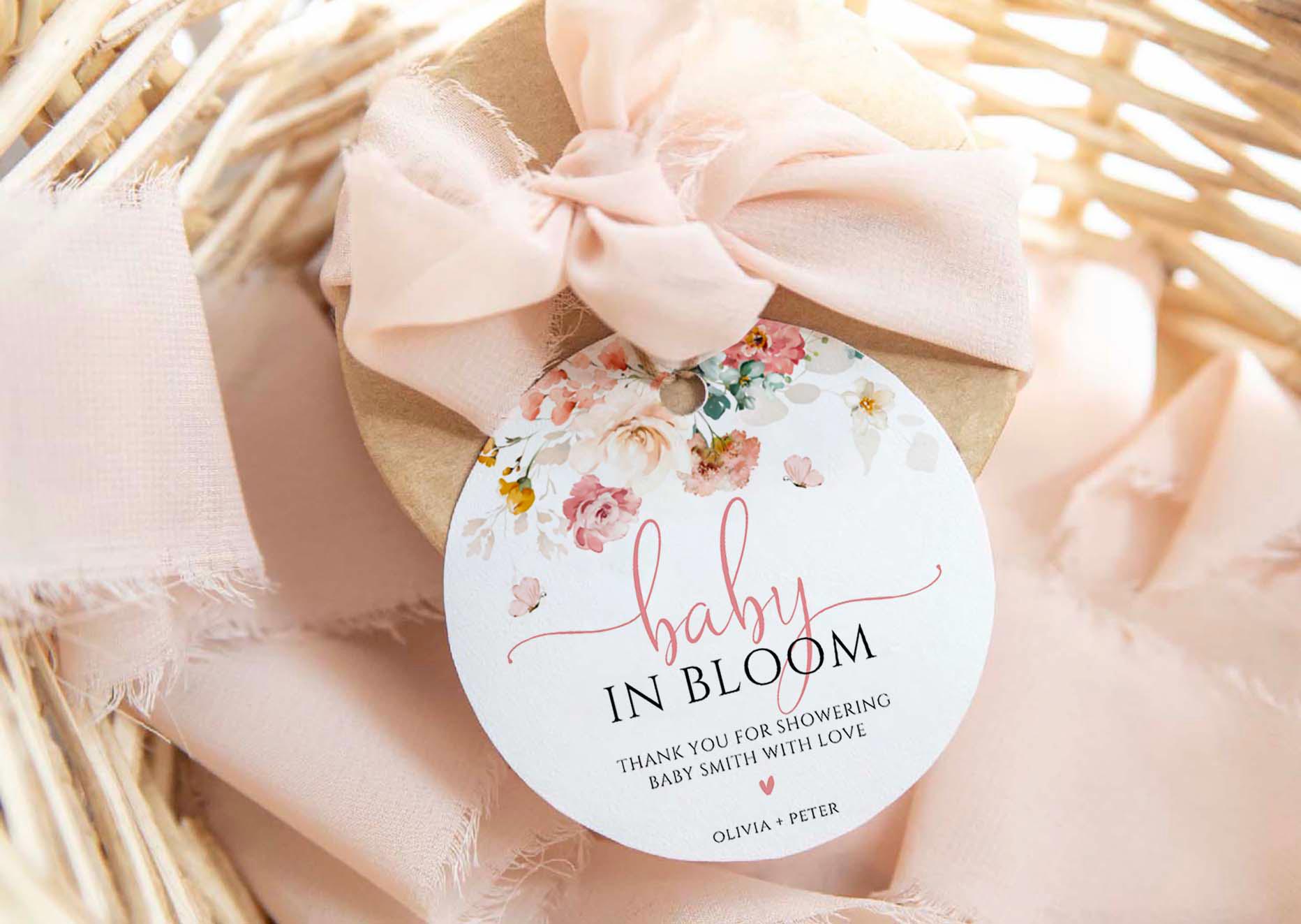Baby in Bloom Favors