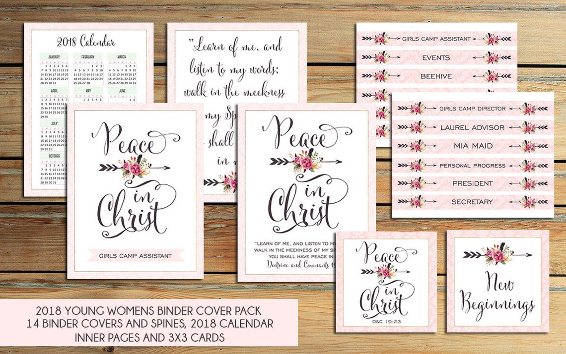 young womens 2018 binder