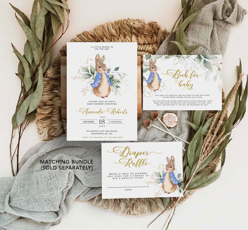 Peta Leaping Rabbit Raffle Peter Rabbit Diaper Raffle Template, Peter Rabbit Rsffle Card, Peter ...