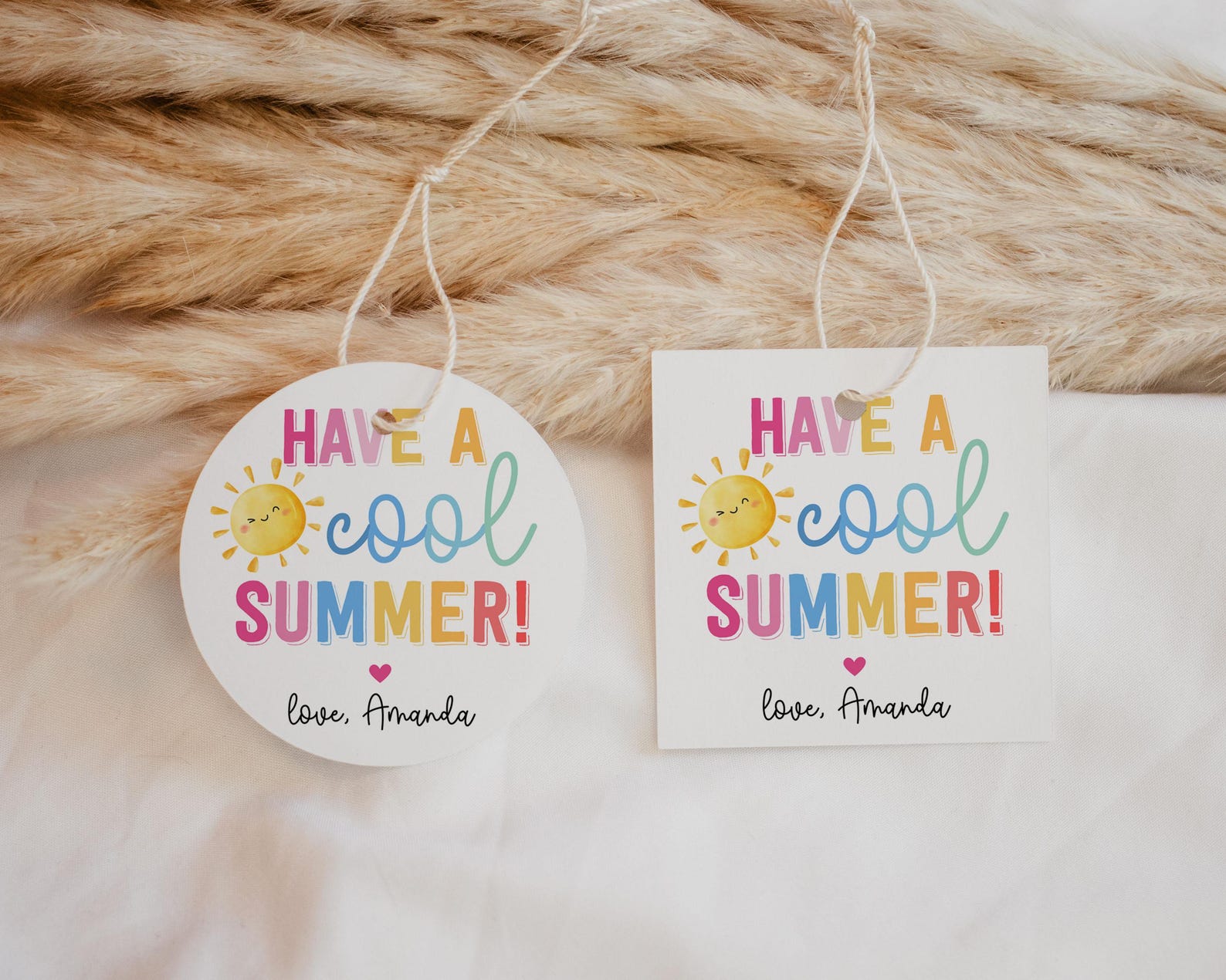 Last Day of School Tag Have a Cool Summer Gift Tags End of Year Teacher ...
