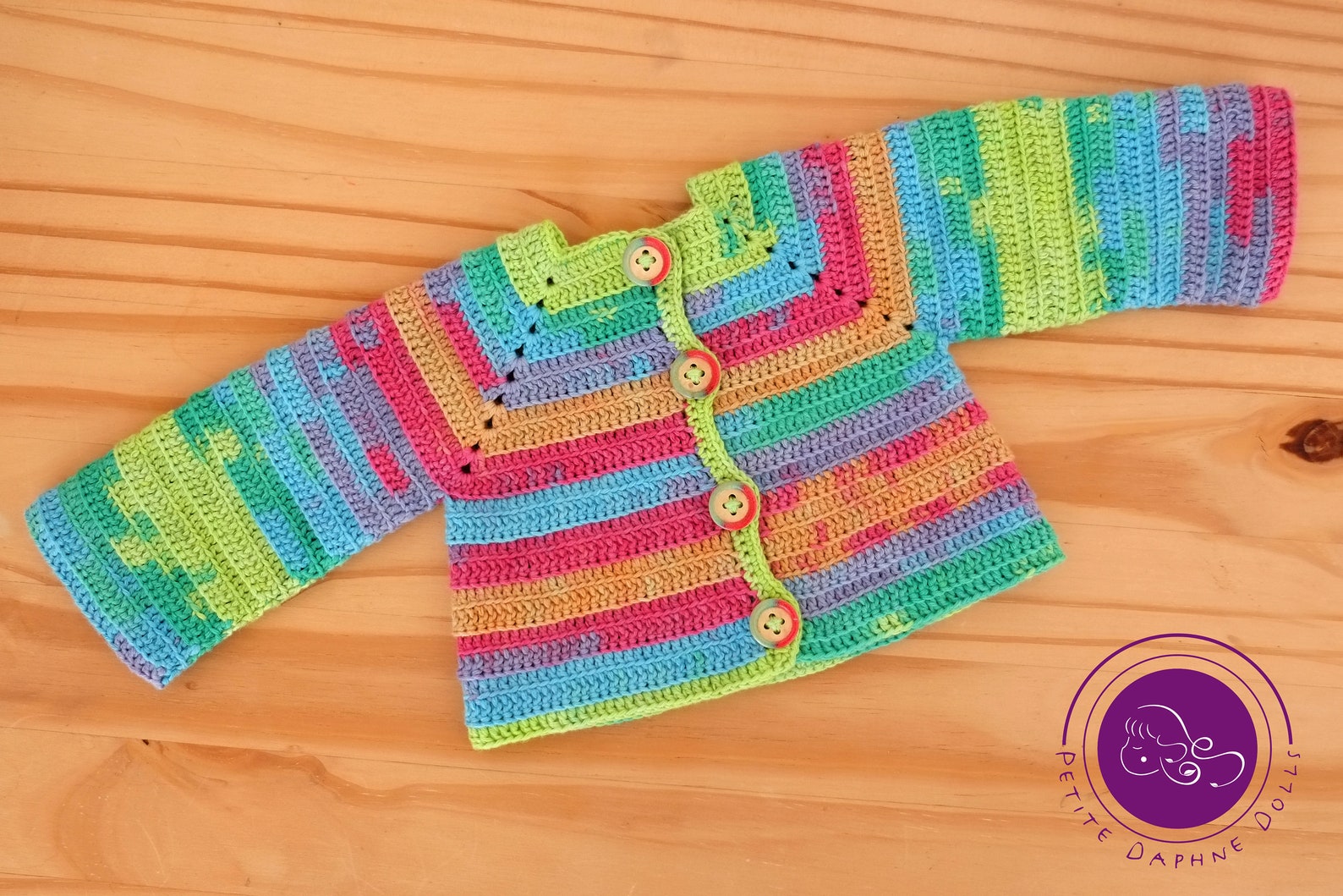 Crocheted Doll Jacket Waldorf Doll Cothes American Doll Etsy