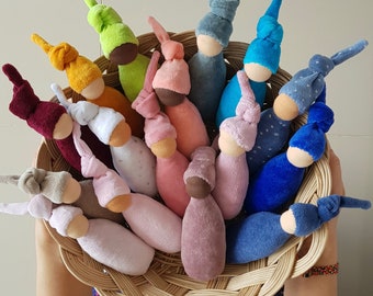 Waldorf Pocket Doll Sewing Pattern: DIY Tutorial (PDF)