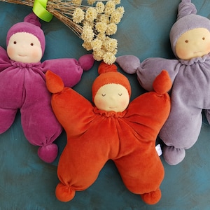 Waldorf Cuddling Doll Sewing Pattern: DIY Baby Doll Tutorial (PDF)