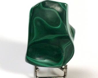 Malachite polished, Congo, 250 grams.