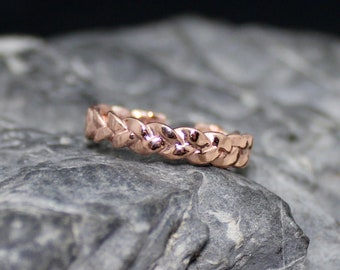 925er Silberring geflochten, Flechtring, Ehering, Verlobungsring, Gold, Rose, Platin, Rhodium