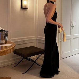backless black prom dress Plunge V Neck A-line Occasion with Chapel Train Dive into Deborah a satin mermaid prom dress with beaded brilliance Black Sequin Strapless High Slit