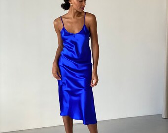 electric blue dresses