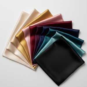 Silk swatches Color samples