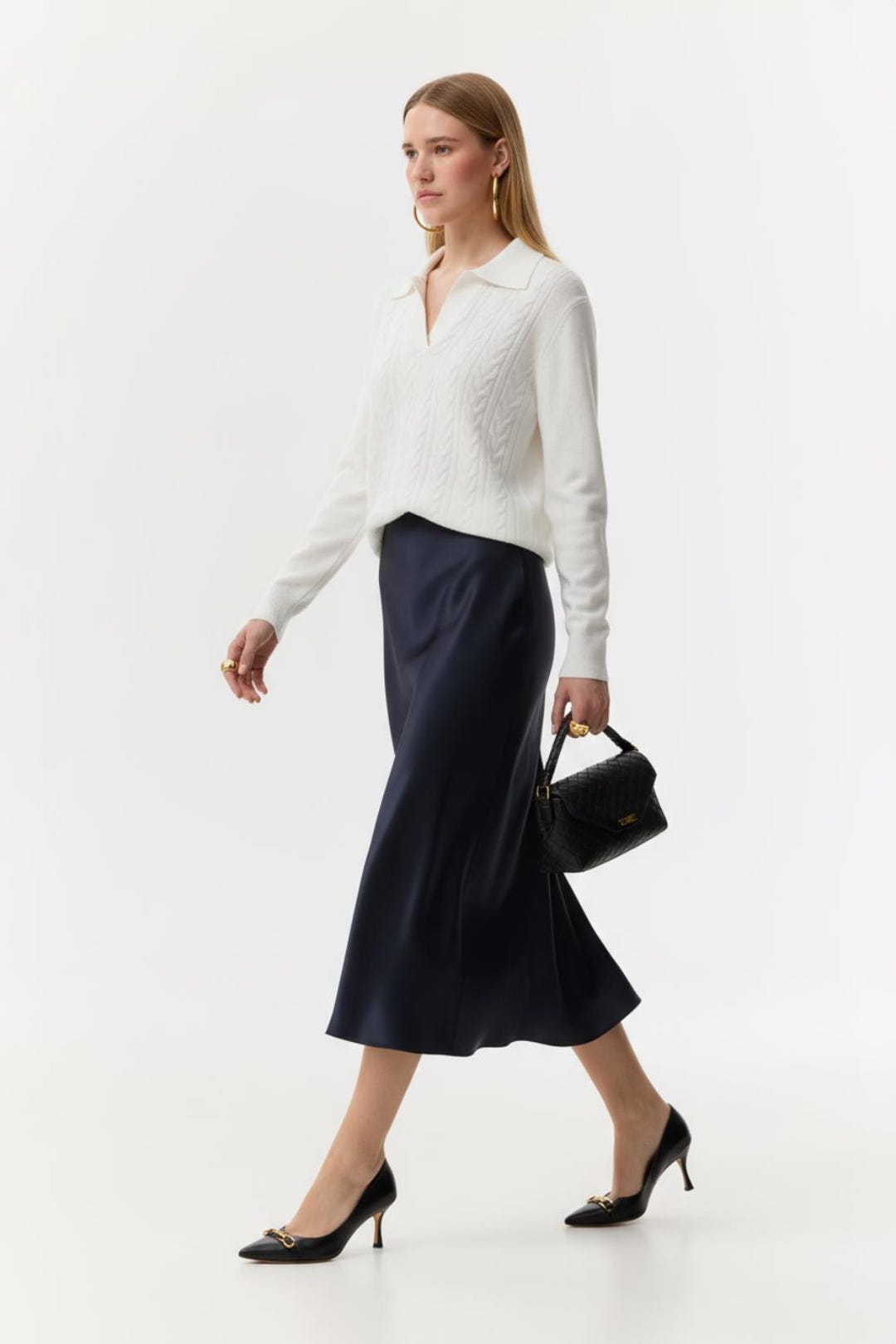 Yoli silk tuck skirt シルク100% mmCLOSET＊Yoli Silk wrap skirt - マーマーなブックス アンド