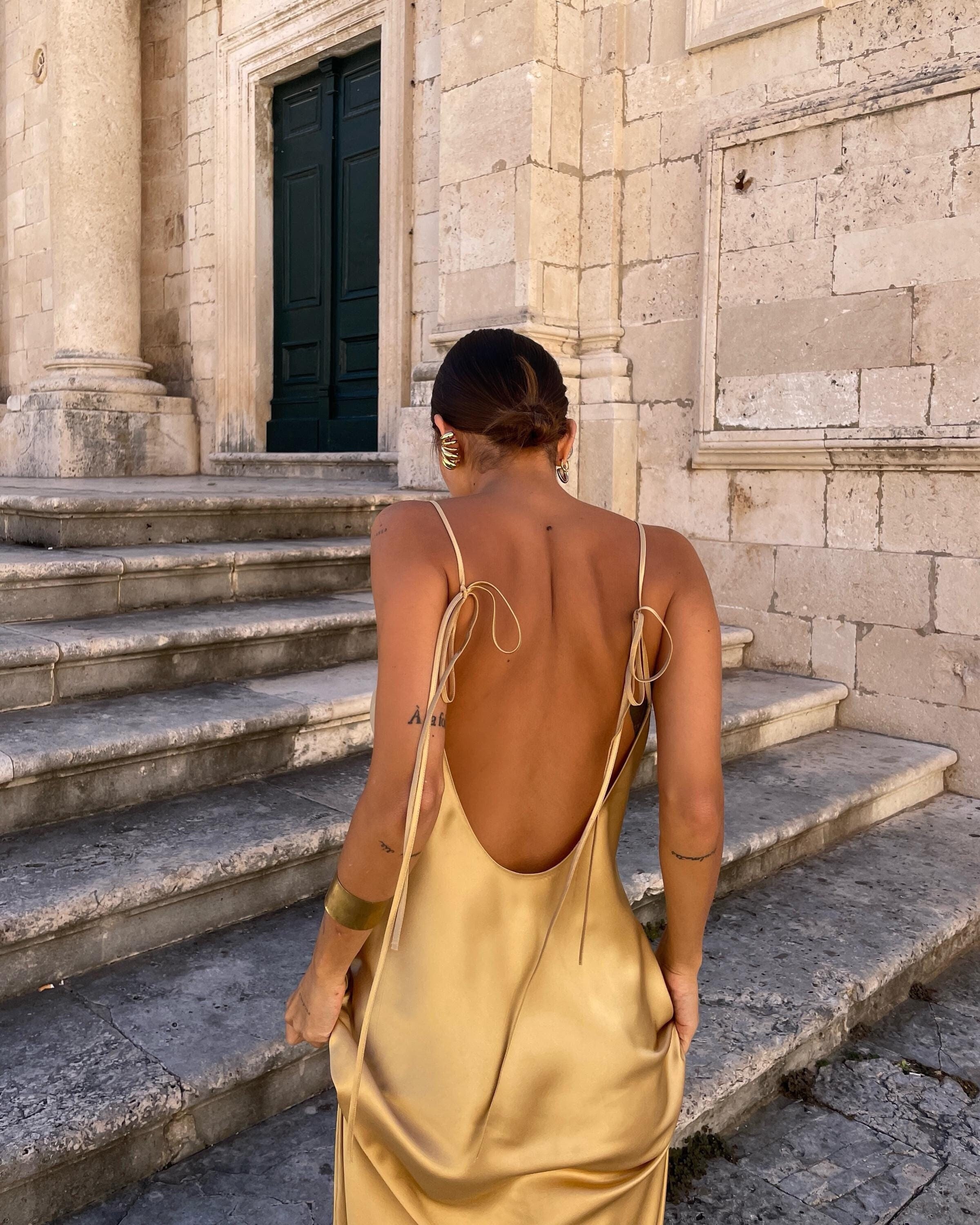 Gold beach dress discount