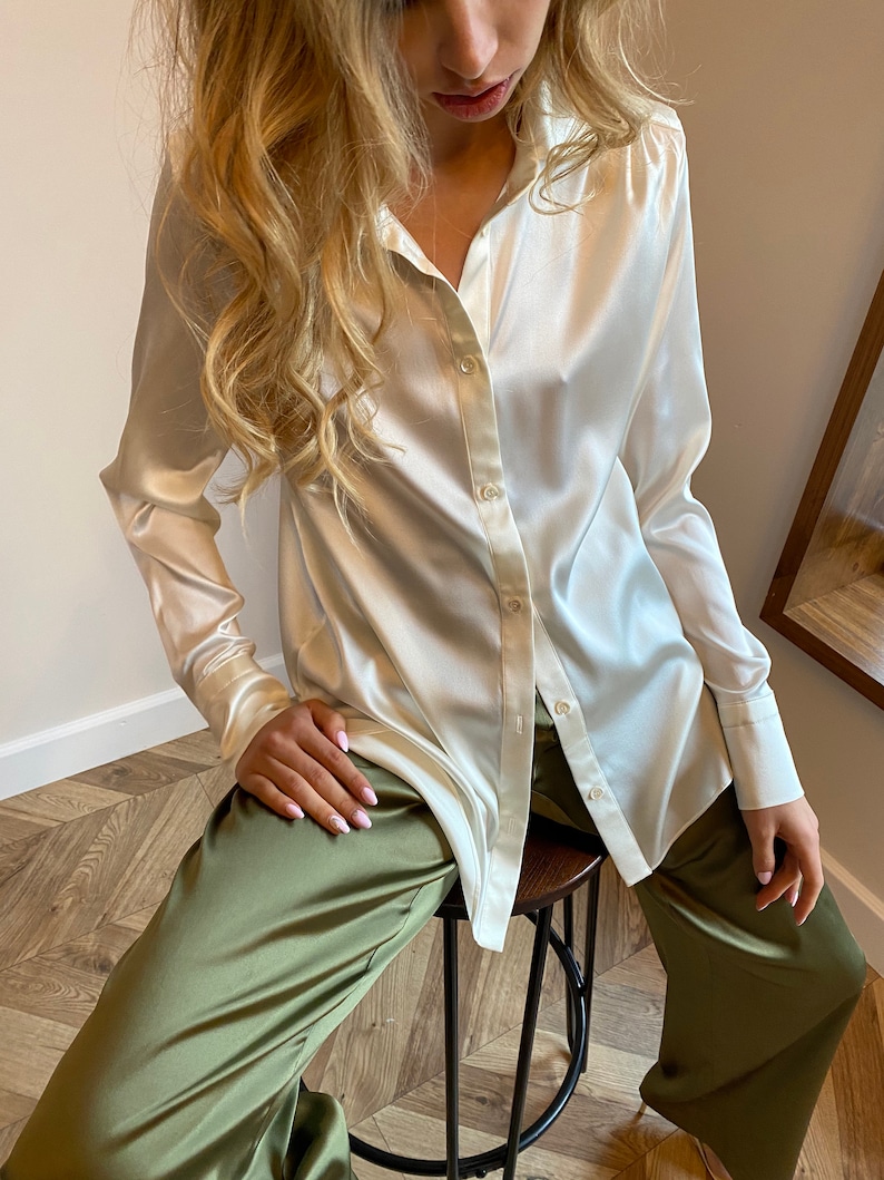 shiv roy silk shirt