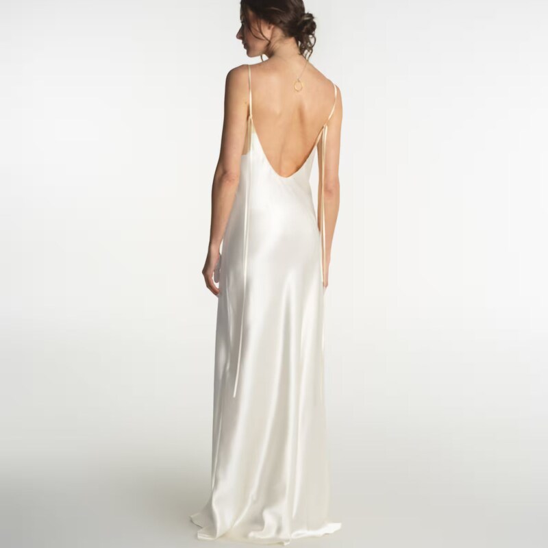 White Silk Dress Etsy — free download