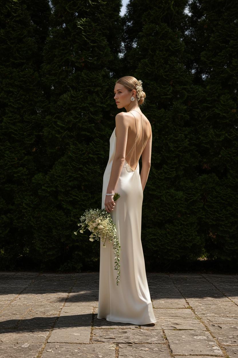 Champagne Beige Slip Dress - Etsy UK