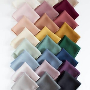 Silk swatches Color samples