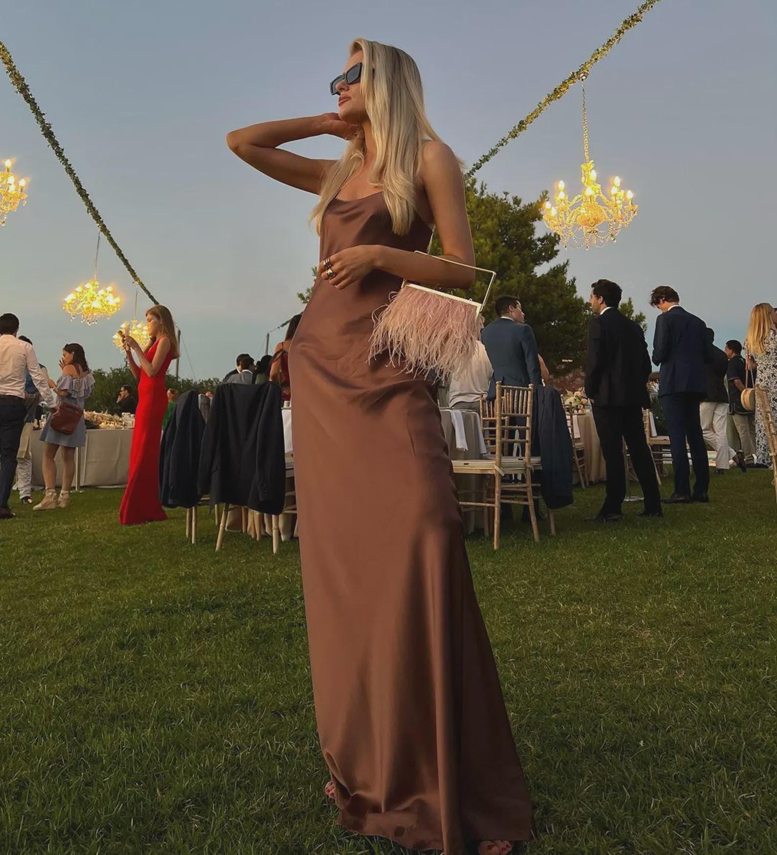 brown boho dress Boho Dreams Maxi Dress Jade/Natural / L