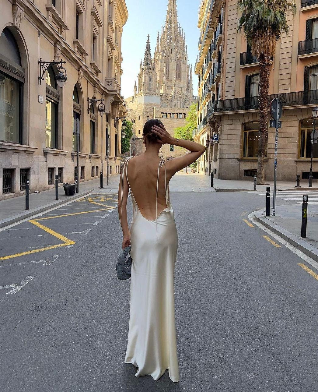 Low Back Dress, Butter long Slip Dress Fully Lined, Creamy bias cut maxi prom dress 90s, Pure silk Dress, Wedding Guest Gown Low Back Dress, Butter long Slip Dress Fully Lined, Creamy bias cut maxi prom dress 90s, Pure silk Dress, Wedding Guest Gown