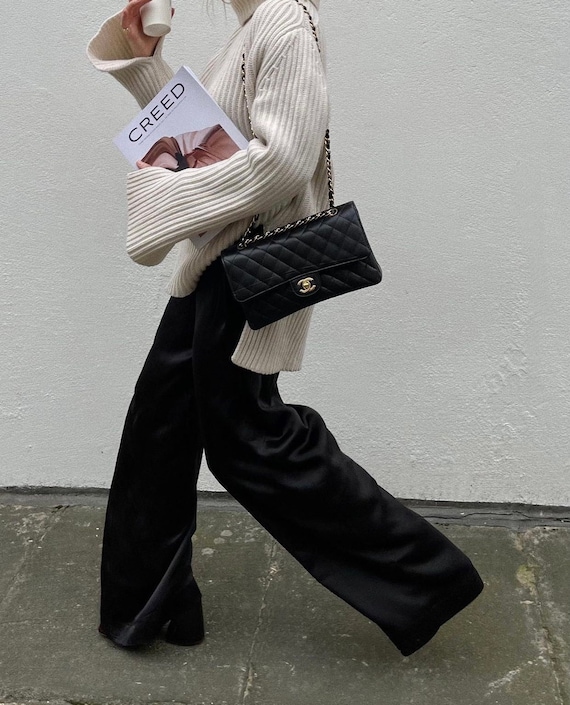 Pure Silk Pants Silk Satin Trousers in Colors Low waist Creamy Silk Pants Black Silk Straight leg Pants Formal Trousers Silk Lounge Pants Etsy UK