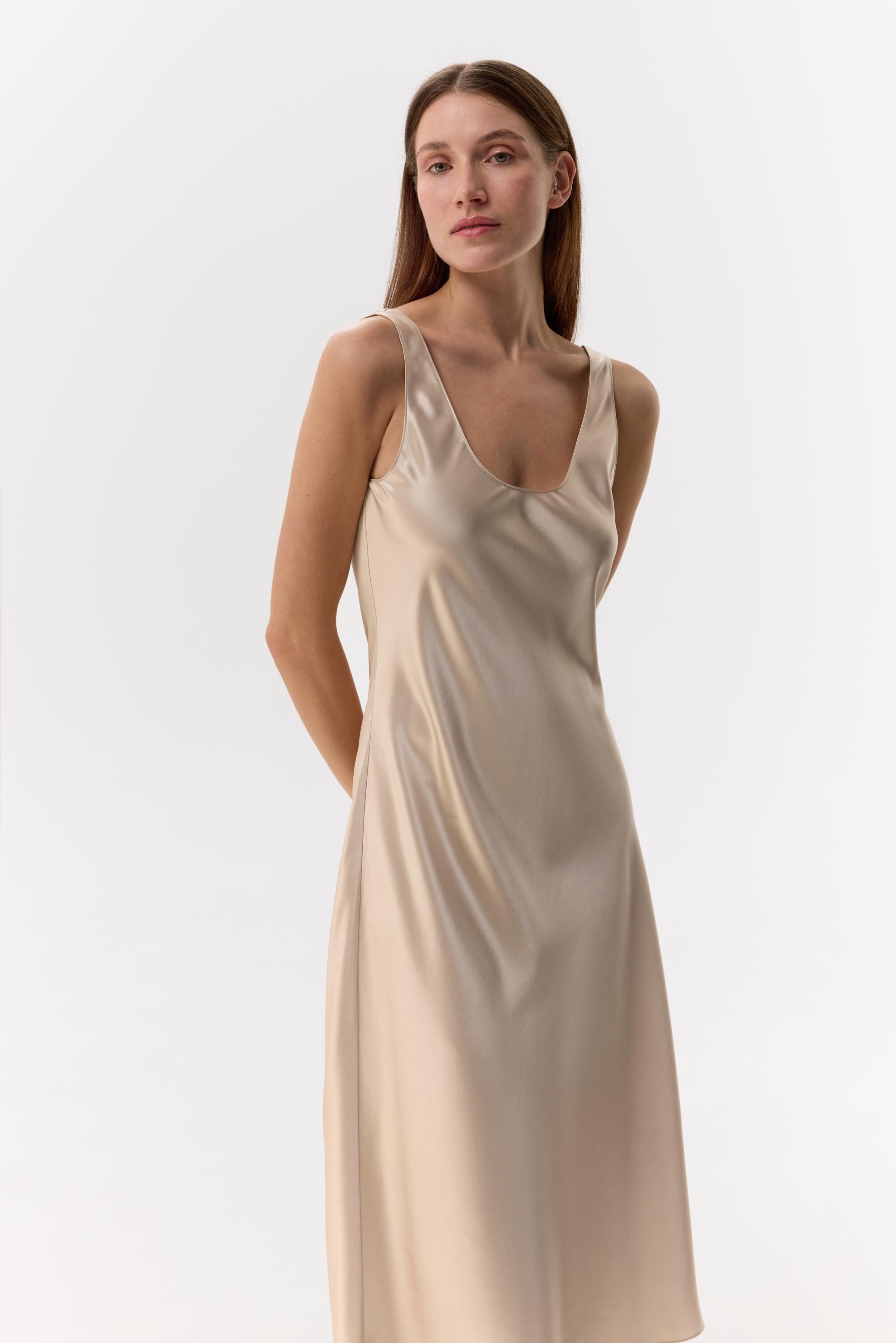 ワンピース MM6 SILK SLIP DRESS MM6 MAISON MARGIELA | 2-Way Silk Maxi Slip Dress | Women