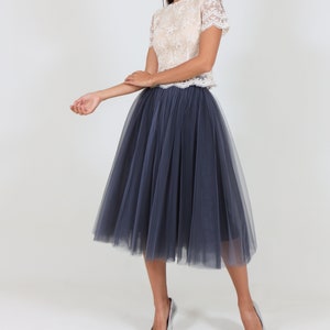 Tulle &quot;Sun-Shaped&quot; Skirt / Floor Skirt / Soft Long Tulle Skirt / Bridesmaid Tulle Skirt / Wedding Dress Tulle Skirt for Photo Shoot