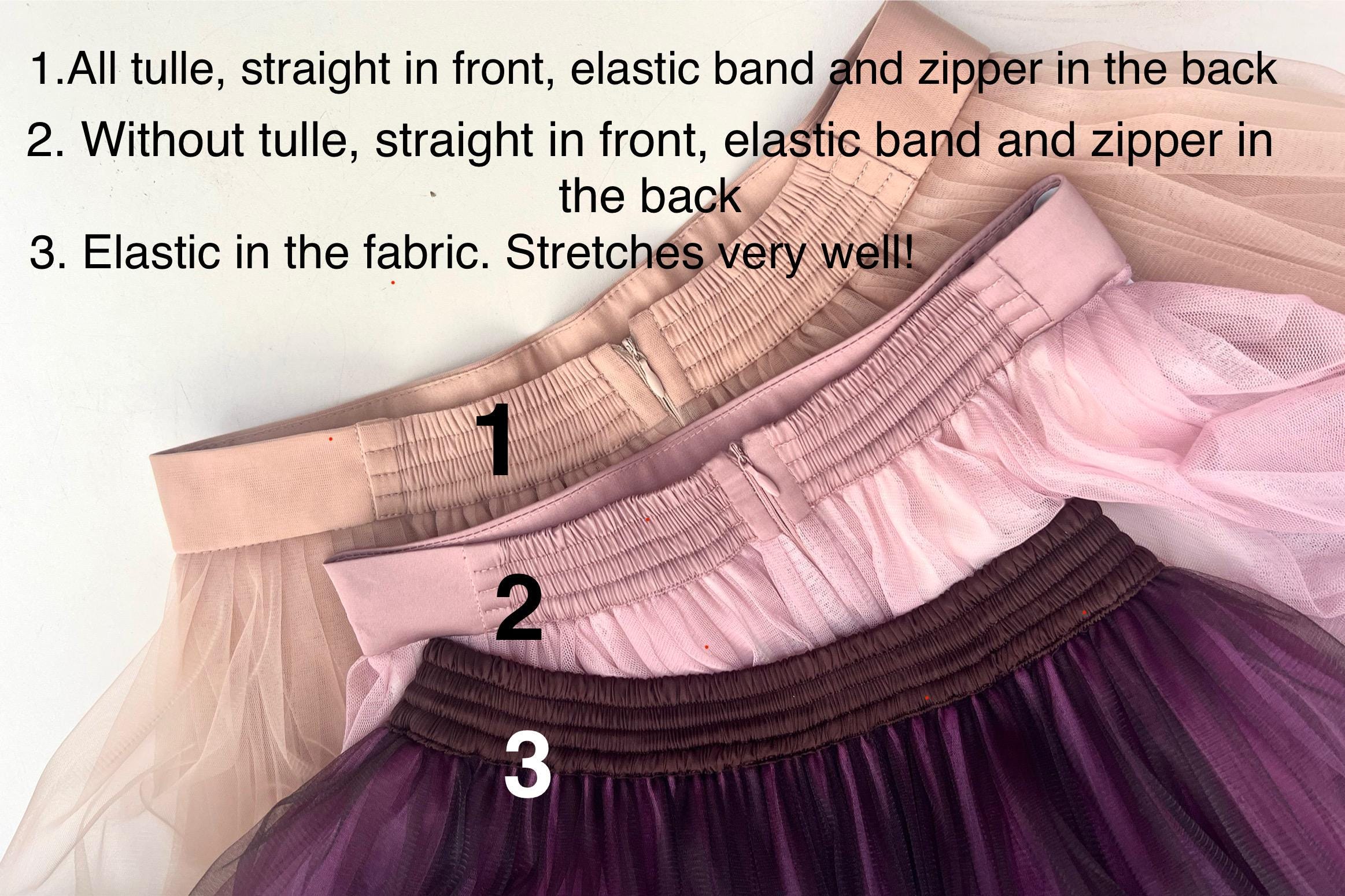 Amazon.com: C-ZOFEK Women's Tiered Tulle Skirt, Ruffle
