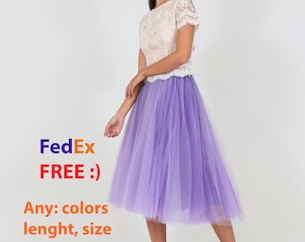 Tulle "Sun-Shaped" Skirt / Floor Skirt / Soft Long Tulle Skirt / Bridesmaid Tulle Skirt / Wedding Dress Tulle Skirt for Photo Shoot