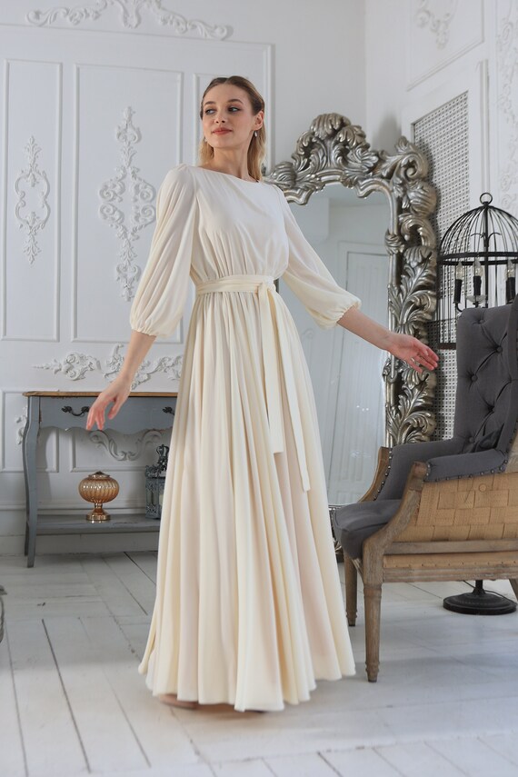 Robe de mariée ample sale