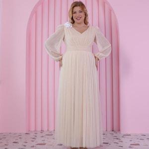 Tulle Dress / Wedding Dress / Bridesmaid Dress/Cocktail dress / Plus size dress