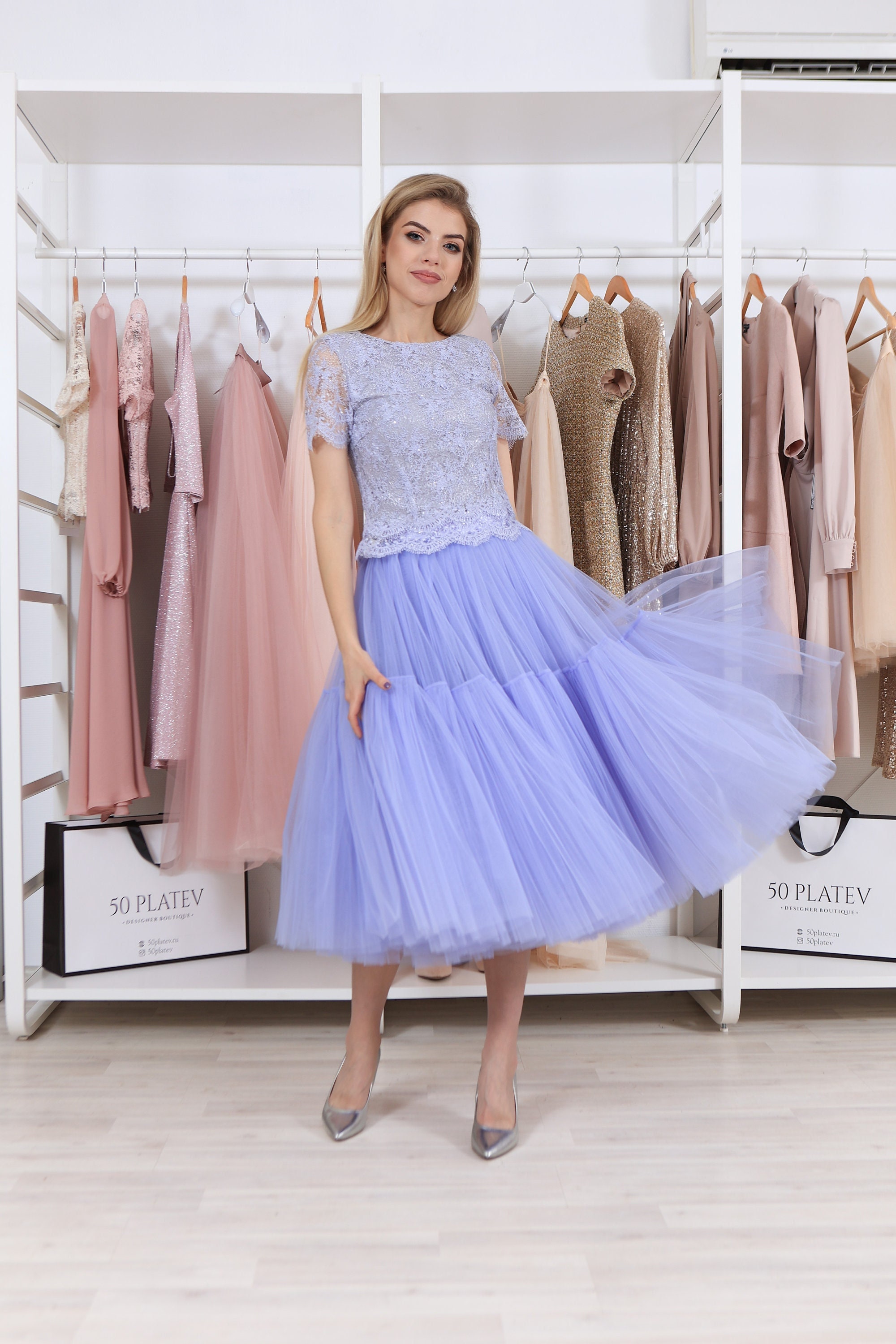 Jupe En Tulle à Volants : Jupe à Volants Pour Demoiselle D'honneur - France