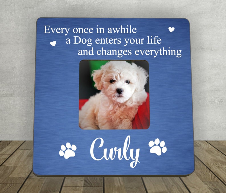 Gift for Pet Lover Pet Tribute Personalized Photo Frame Etsy