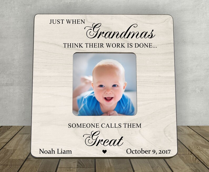 Great Grandma Picture Frame For Grandmotherpersonalized Image 0