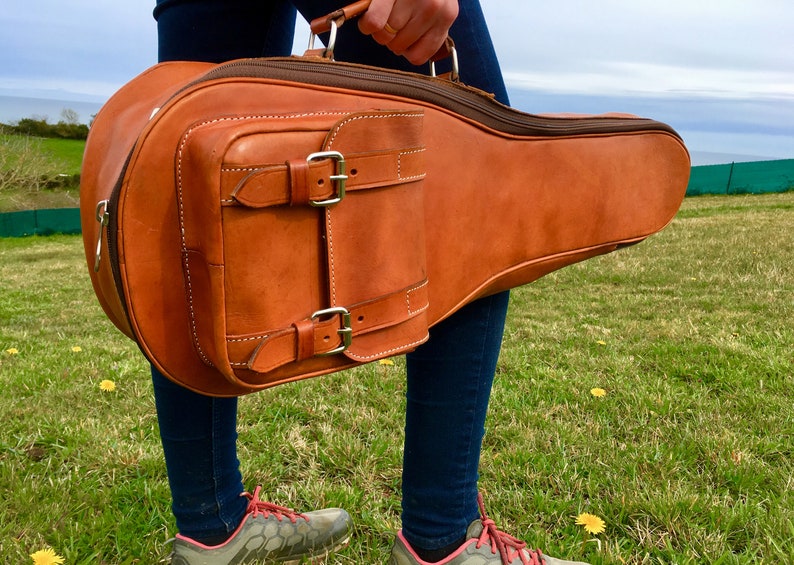 Distinctive and luxurious custom made Ukulele case Your music is unique, your case too. image 7