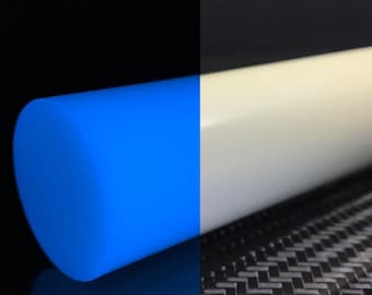 HyperGlow INVISIBLE BLUE Glow in the dark rods Skur Composites Reusable Rechargeable Bright glow