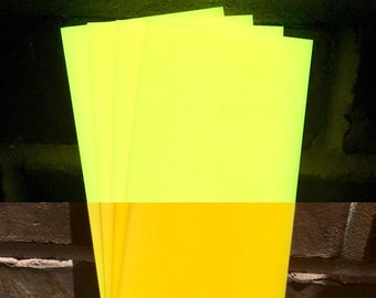 HyperGlow MANGO Glow in the dark Blech Platte Flach Lager Skur Verbundstoffe Wiederverwendbar Wiederaufladbar Helles Leuchten