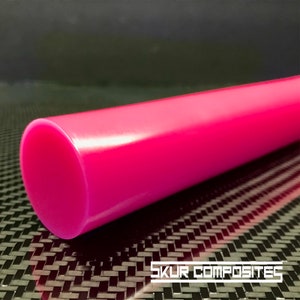 HyperGlow PINK Glow in the dark rods Skur Composites Reusable Rechargeable Bright day color and night glow image 3
