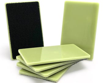 HyperGlow VELCRO Backed GLOW CARDS, Glow In The Dark Credit Card, Camping Gear, Emergency, Keychain Fob, Markers GlowDaddy