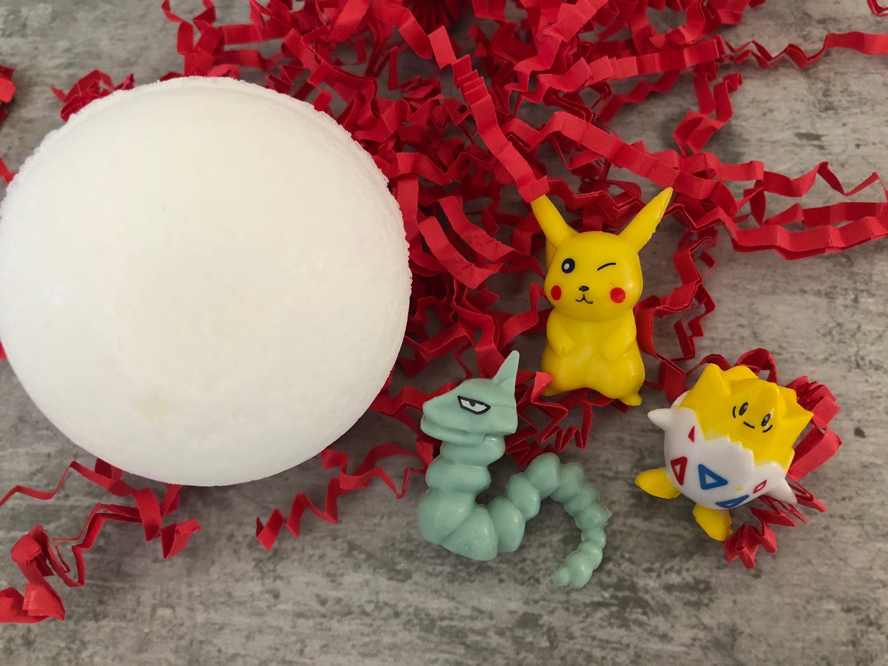 Kids Bath Bomb - Kids Surprise Bath Bomb - Pokemon Bath Bomb - PokeBo…