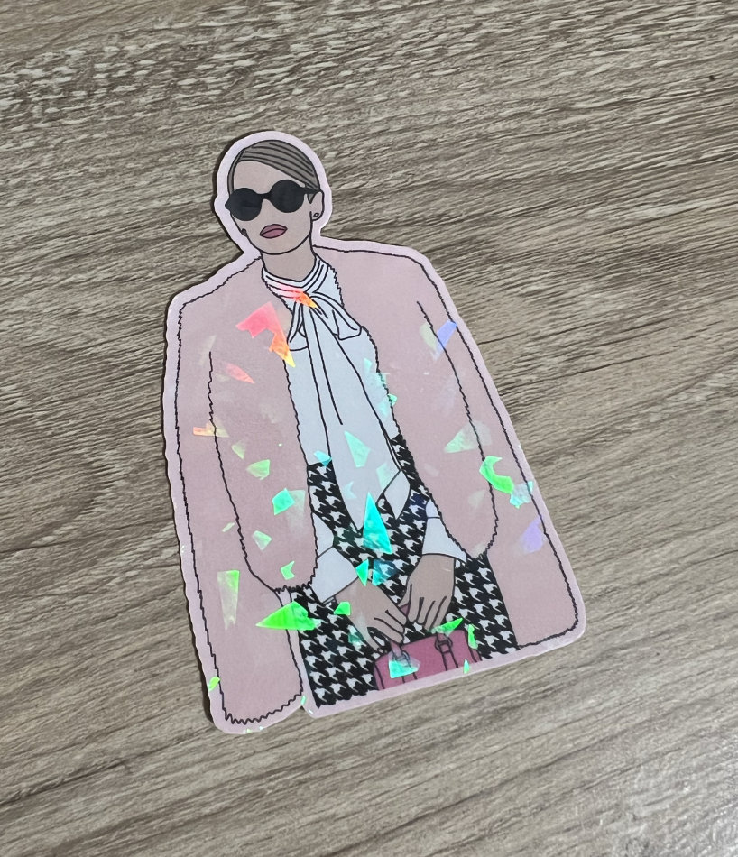 RARE CHANEL Iconic N°5 Keyboard Stickers