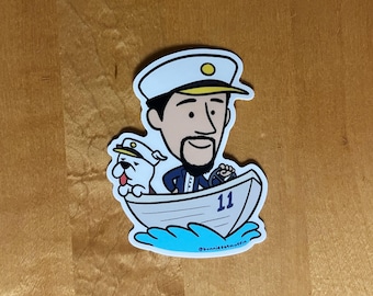 Captain Klay Vinyl Stickers