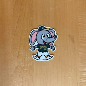 Bay Area Mascots Vinyl Sticker (NEW SHARKIE) image 2