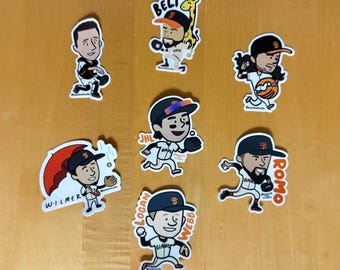 SF Baseball Boys Stickers (NEW JH Lee, Buster restocked)