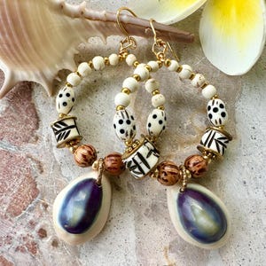 Cowrie Shell Earrings