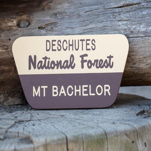 Deschutes National Forest Mt Bachelor