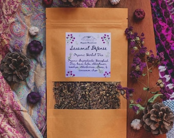 Seasonal Defense Organic Herbal Immune Tea