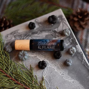 Shadow and Flame Fantasy Dragon Inspired Bookish Perfume Oil